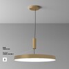 Миниатюра фото потолочный светодиодный светильник maytoni zon c032cl-90w4k-rd-mg | 220svet.ru